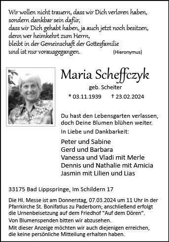 Maria Scheffczyk