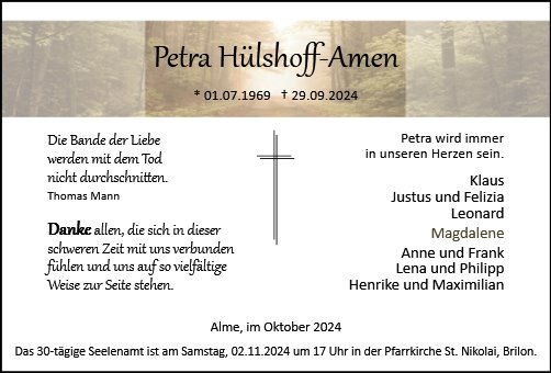 Petra Hülshoff-Amen