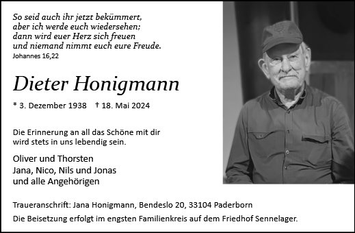 Dieter Honigmann