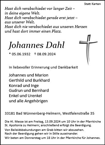 Johannes Dahl