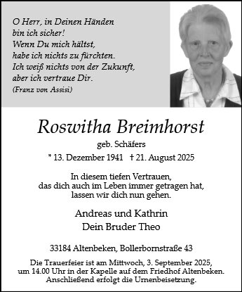 Roswitha Breimhorst