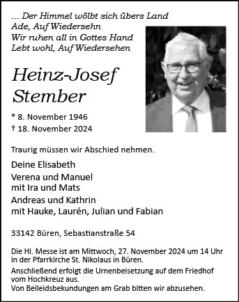 Heinz-Josef Stember