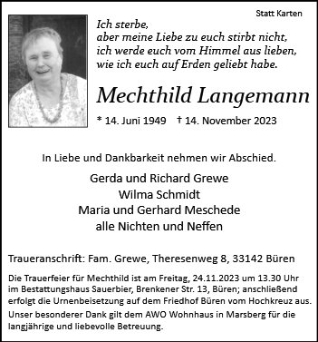 Mechthild Langemann
