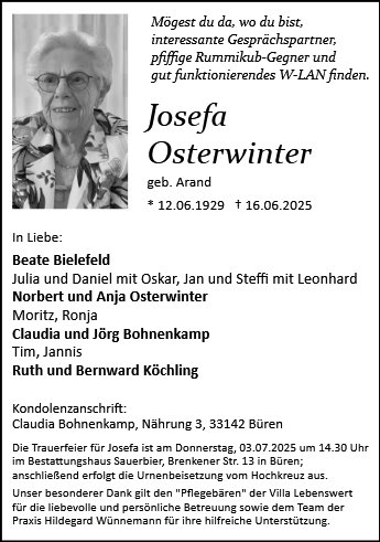 Josefa Osterwinter