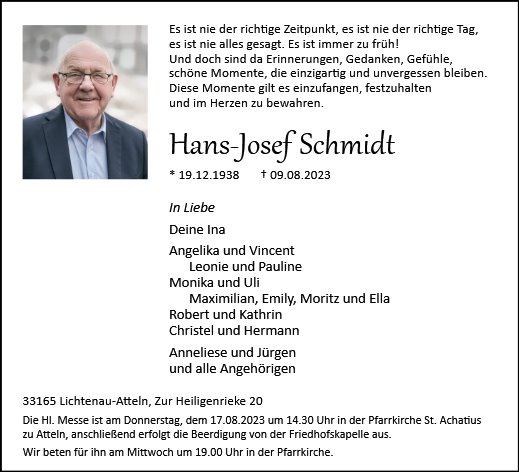 Hans-Josef Schmidt