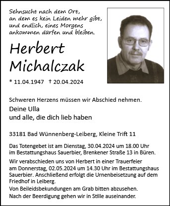 Herbert Michalczak