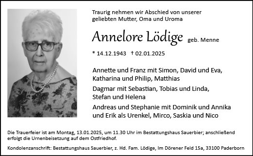 Annelore Lödige