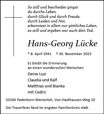 Hans-Georg Lücke