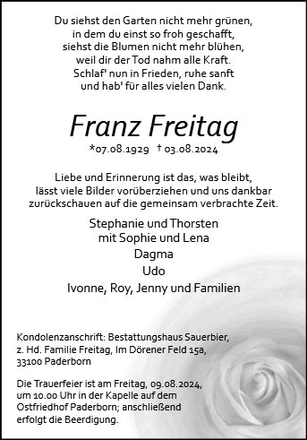 Franz Freitag