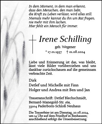 Irene Schilling