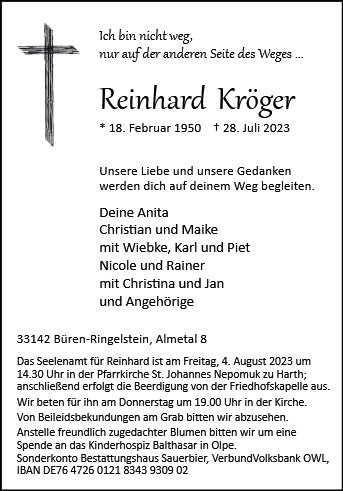 Reinhard Kröger