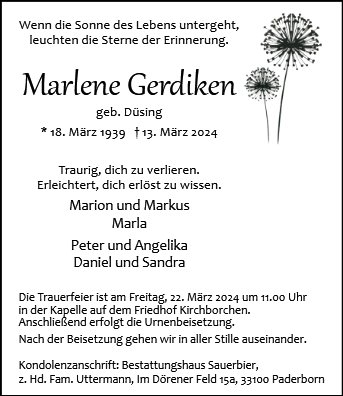 Marlene Gerdiken