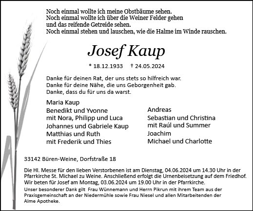 Josef Kaup