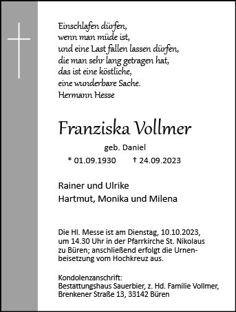 Franziska Vollmer
