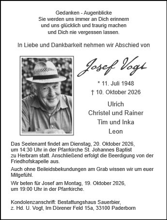 Josef Vogt