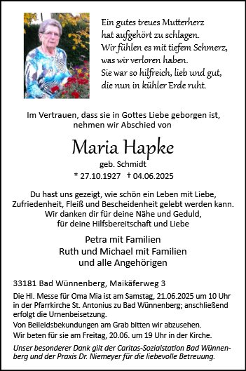 Maria Hapke