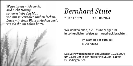 Bernhard Stute