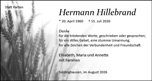 Hermann Hillebrand