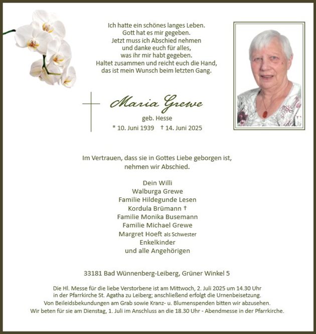 Maria Grewe