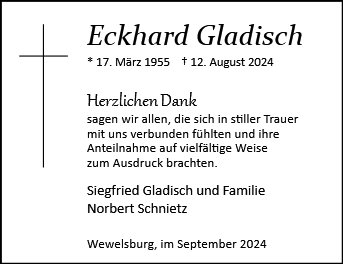 Eckhard Gladisch