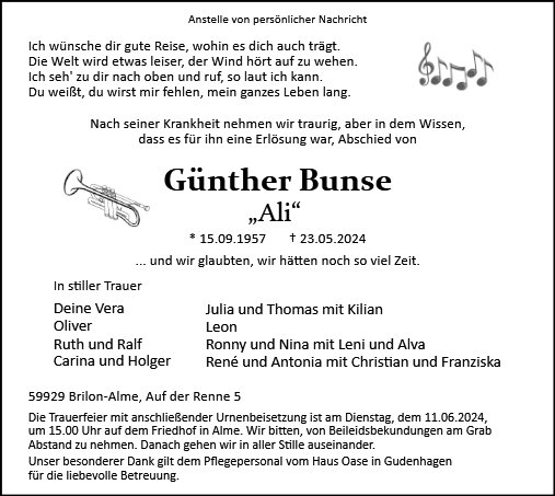 Johannes Günther Bunse