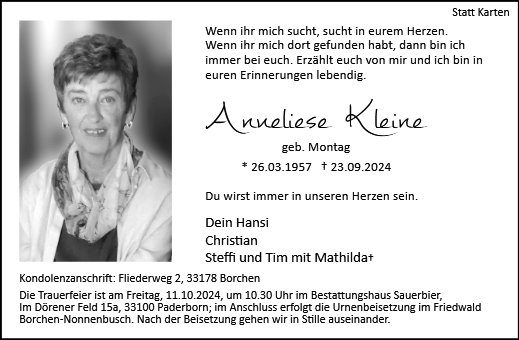 Anneliese Kleine