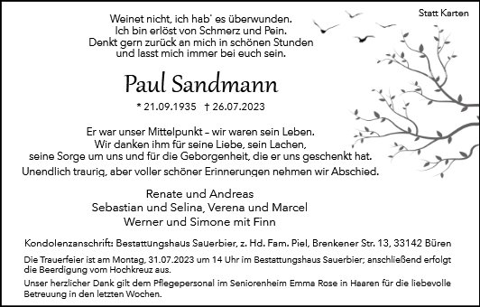 Paul Sandmann