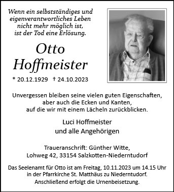 Otto Hoffmeister