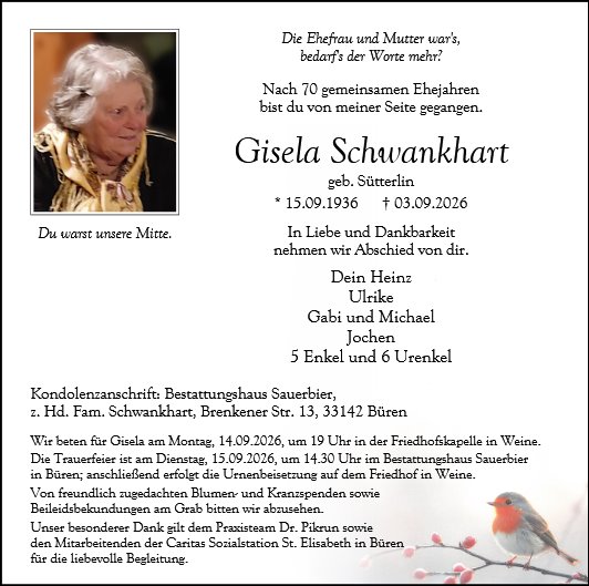 Gisela Schwankhart