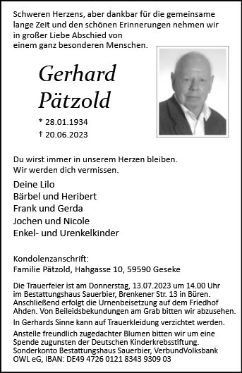 Gerhard Pätzold