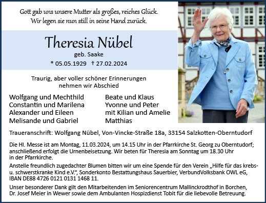 Theresia Nübel