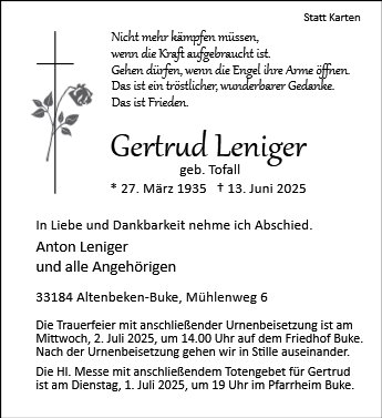 Gertrud Leniger