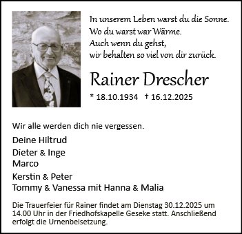 Rainer Drescher