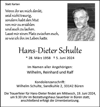 Hans-Dieter Schulte