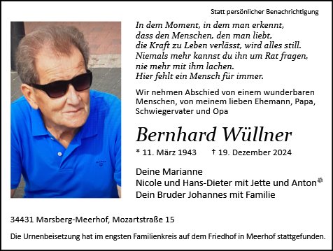 Bernhard Wüllner