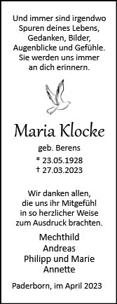 Maria Klocke
