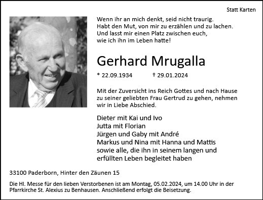 Gerhard Mrugalla