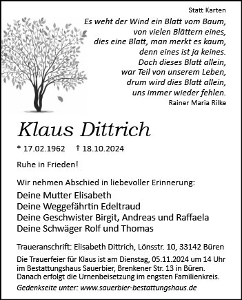 Klaus Dittrich