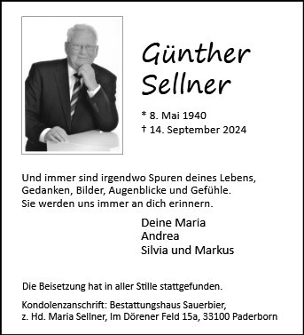 Günther Sellner