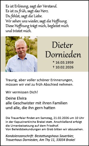 Dieter Dornieden