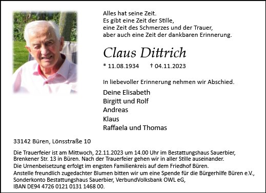 Claus Dittrich