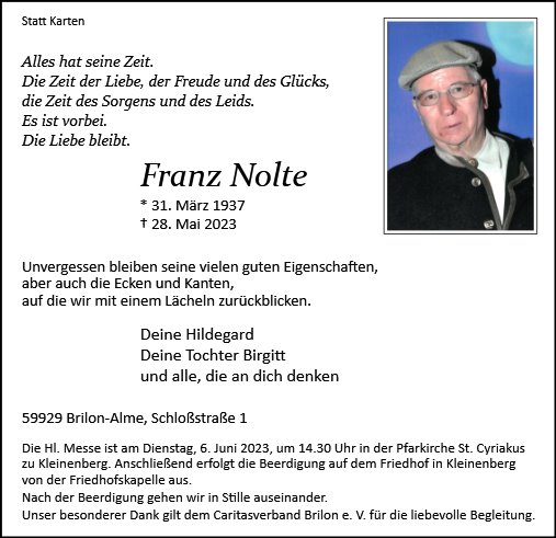 Franz Nolte