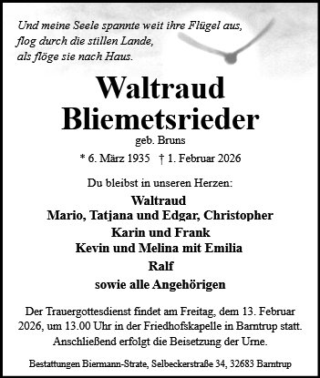 Waltraud Bliemetsrieder