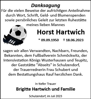 Horst Hartwich