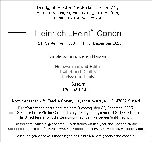 Heinz Conen