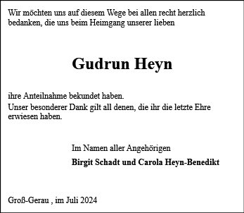 Gudrun Heyn