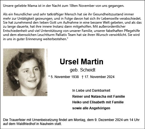 Ursel Martin