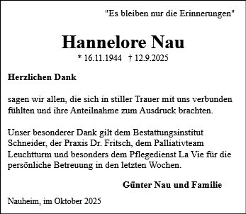 Hannelore Nau