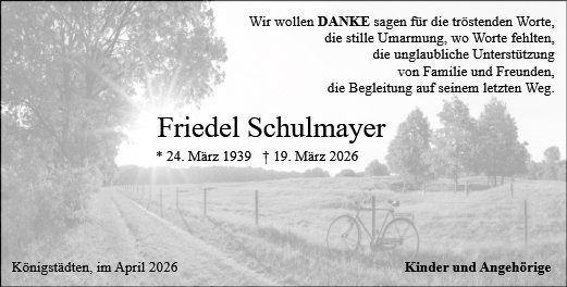 Friedel Schulmayer