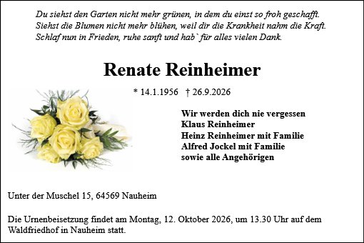Renate Reinheimer